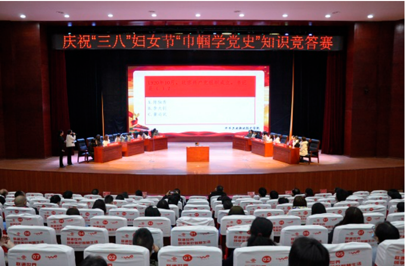 畢節(jié)工業(yè)職業(yè)技術(shù)學(xué)院舉行 “巾幗心向黨·奮斗新征程” 黨史知識(shí)競(jìng)賽活動(dòng)