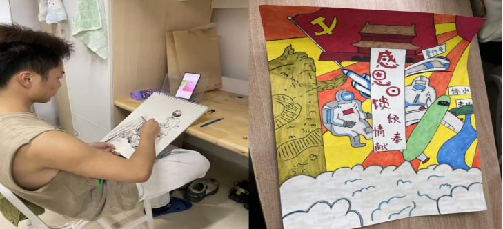 社會(huì)服務(wù)系開展“誠(chéng)信、感恩、勵(lì)志”主題繪畫活動(dòng)